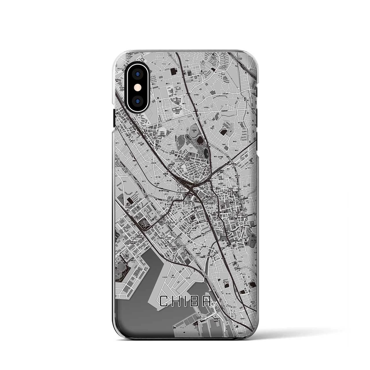 【千葉(千葉県)】地図柄iPhoneケース(クリアタイプ)