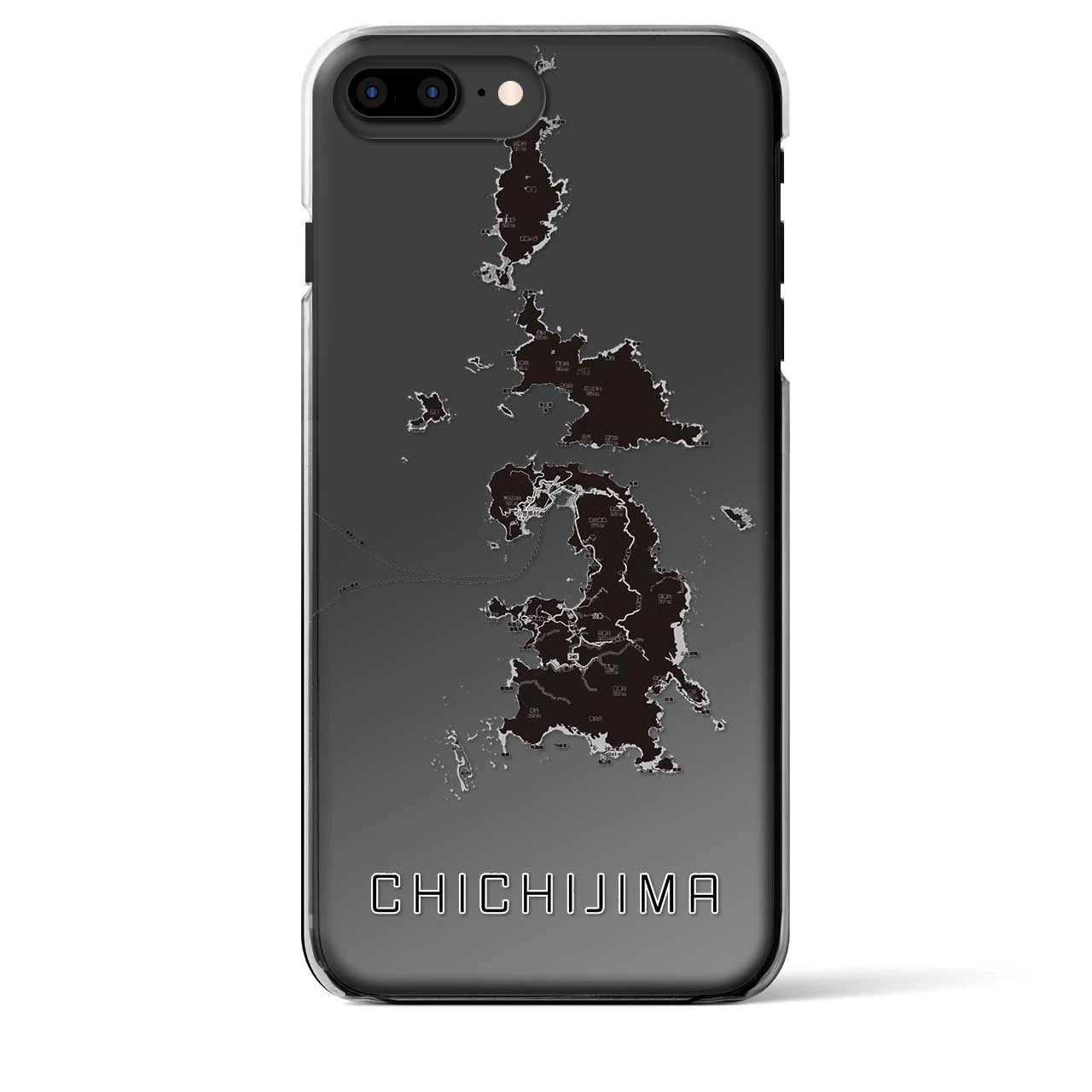 【父島(東京都)】地図柄iPhoneケース(クリアタイプ)