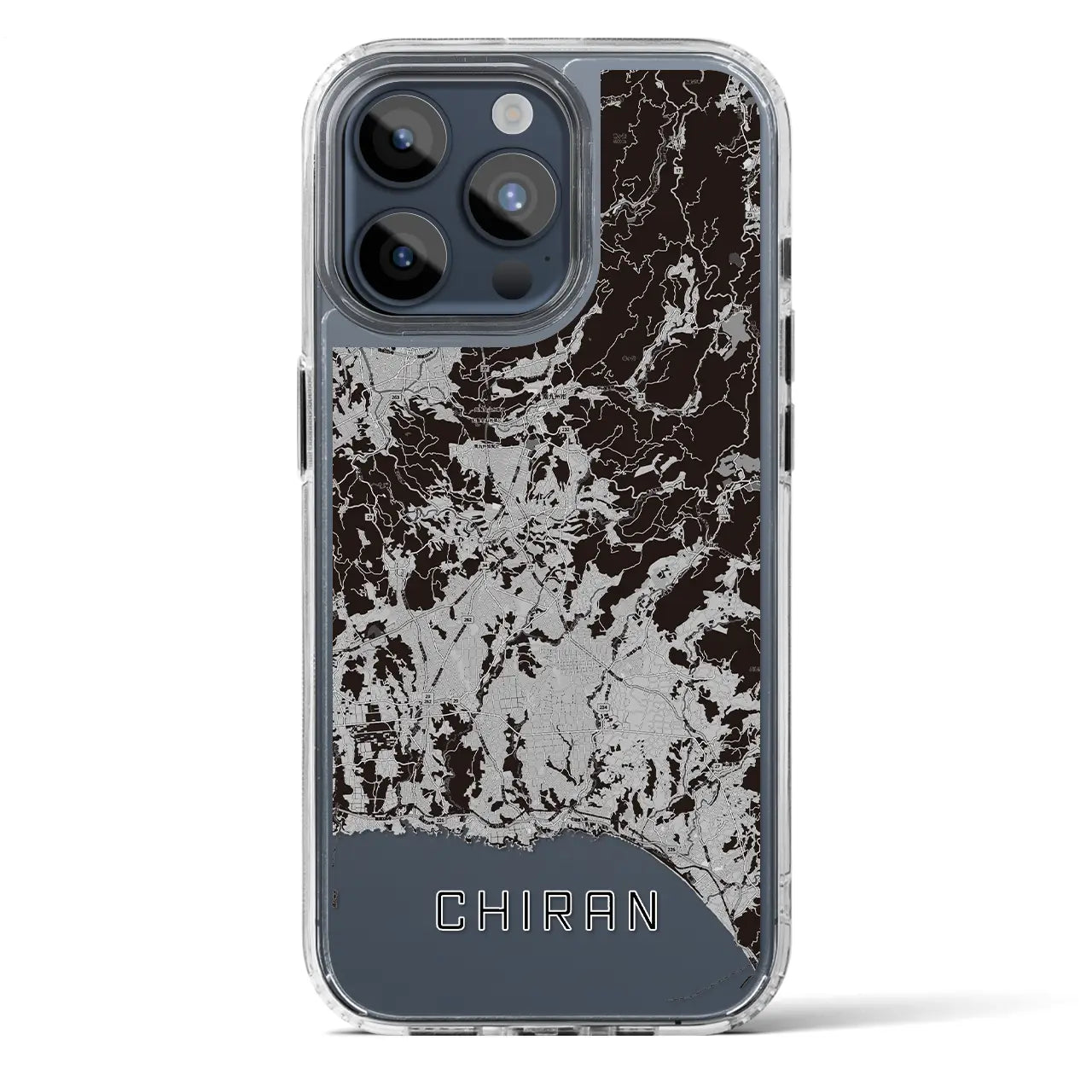 【知覧(鹿児島県)】地図柄iPhoneケース(MagSafeタイプ)