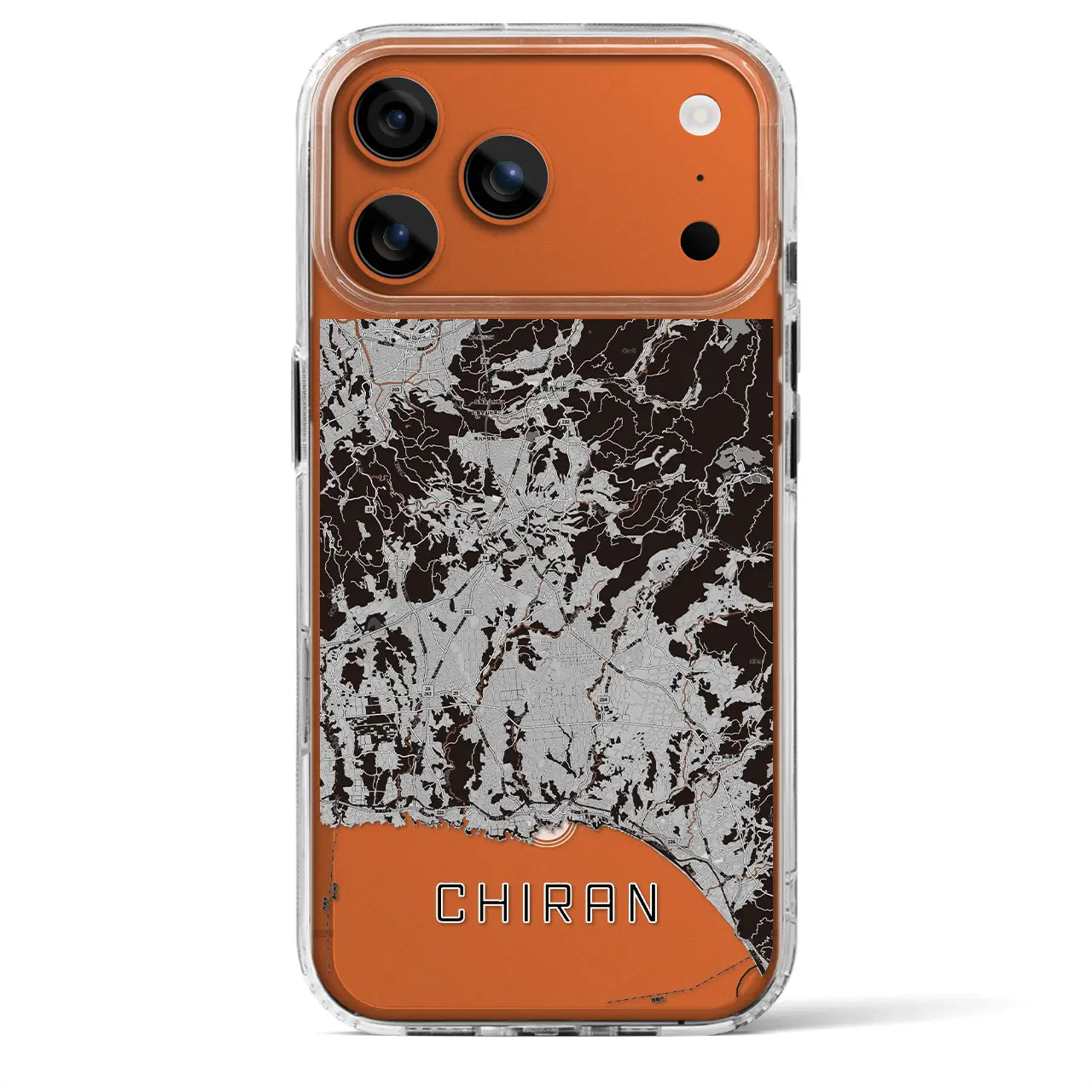 【知覧(鹿児島県)】地図柄iPhoneケース(MagSafeタイプ)