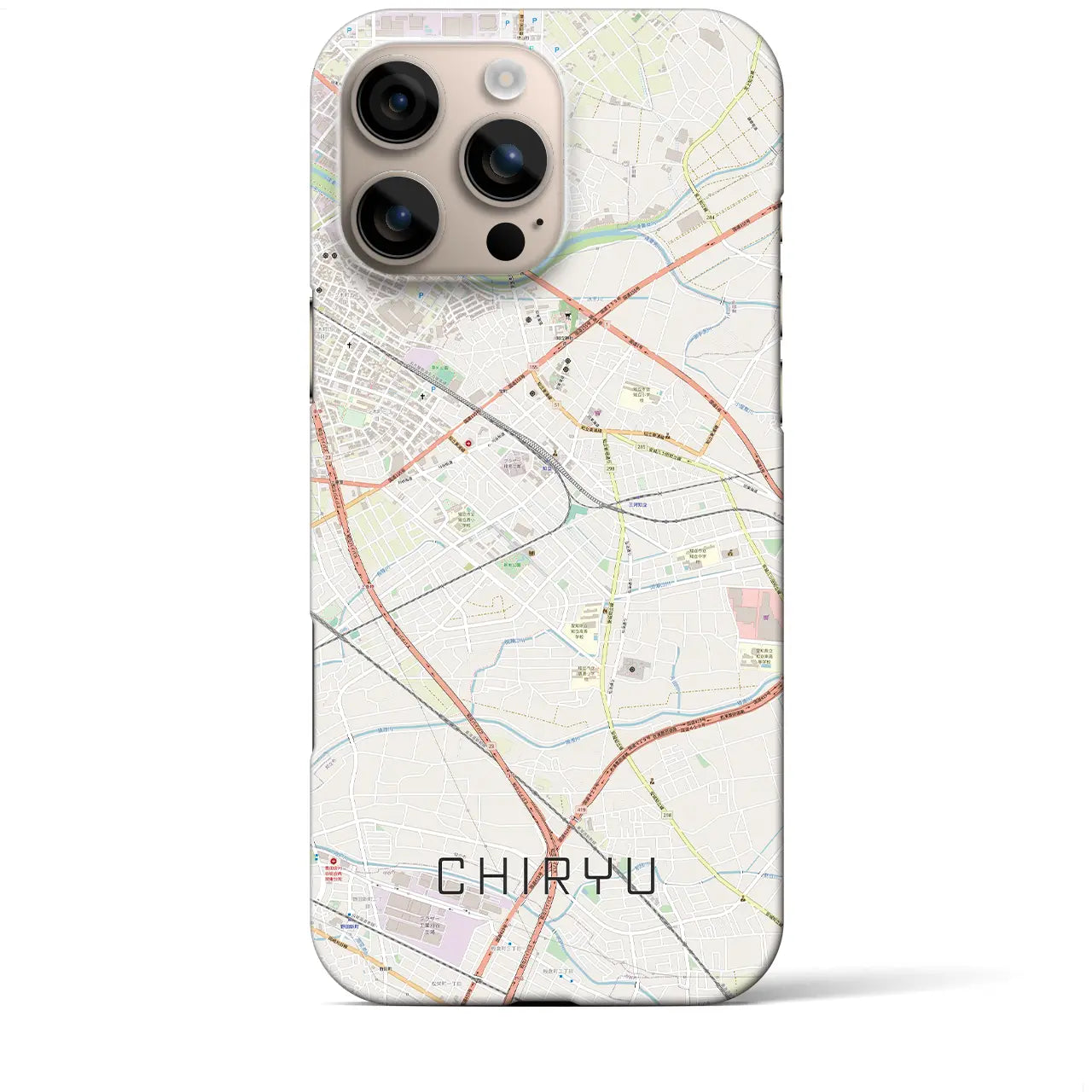 【知立(愛知県)】地図柄iPhoneケース(バックカバータイプ)