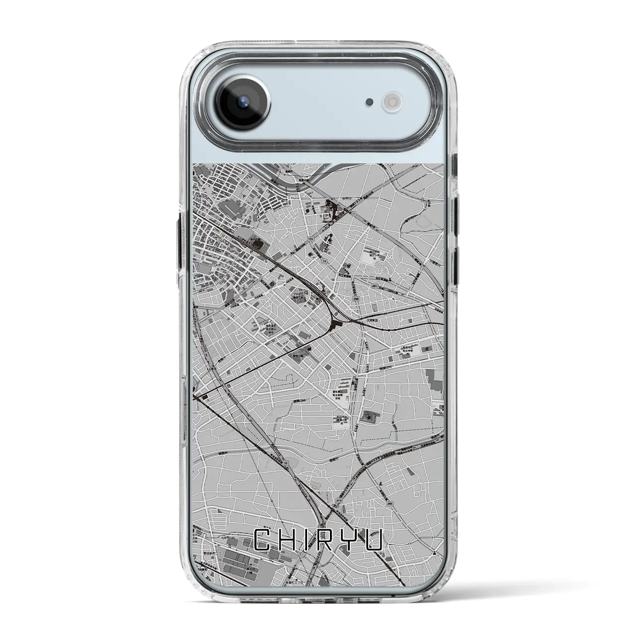 【知立(愛知県)】地図柄iPhoneケース(MagSafeタイプ)