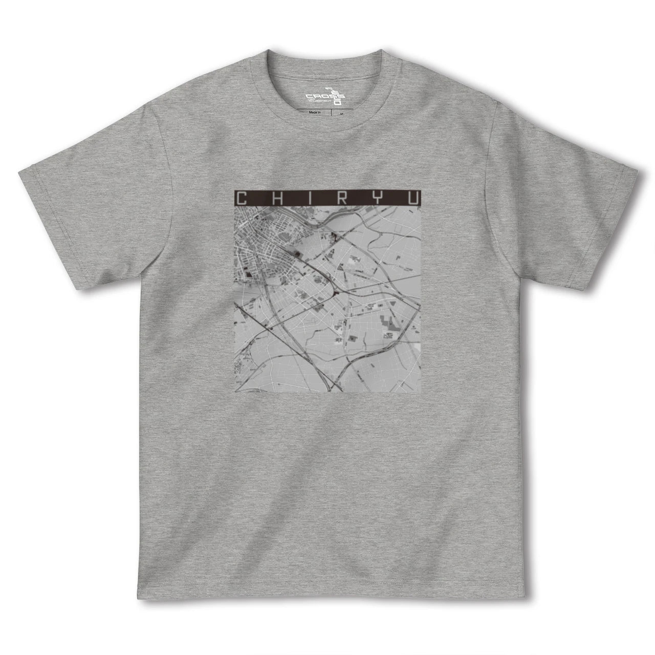 【知立(愛知県)】地図柄ヘビーウェイトTシャツ