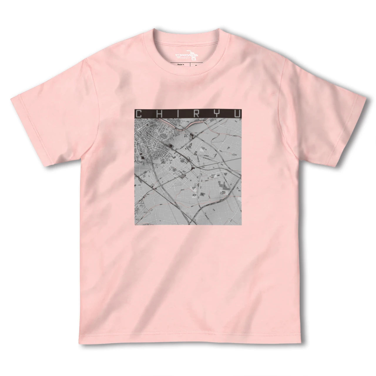 【知立(愛知県)】地図柄ヘビーウェイトTシャツ