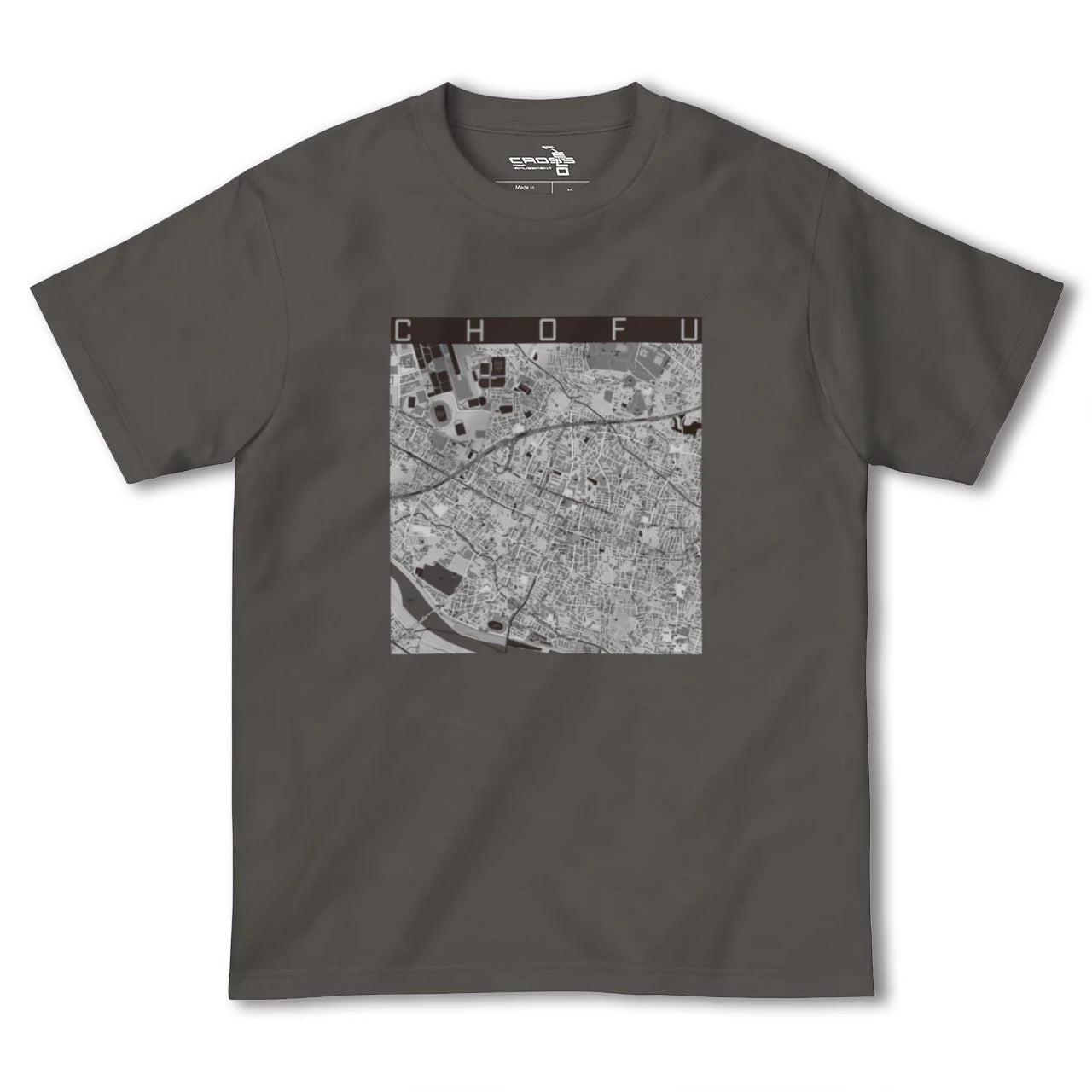 【調布(東京都)】地図柄ヘビーウェイトTシャツ