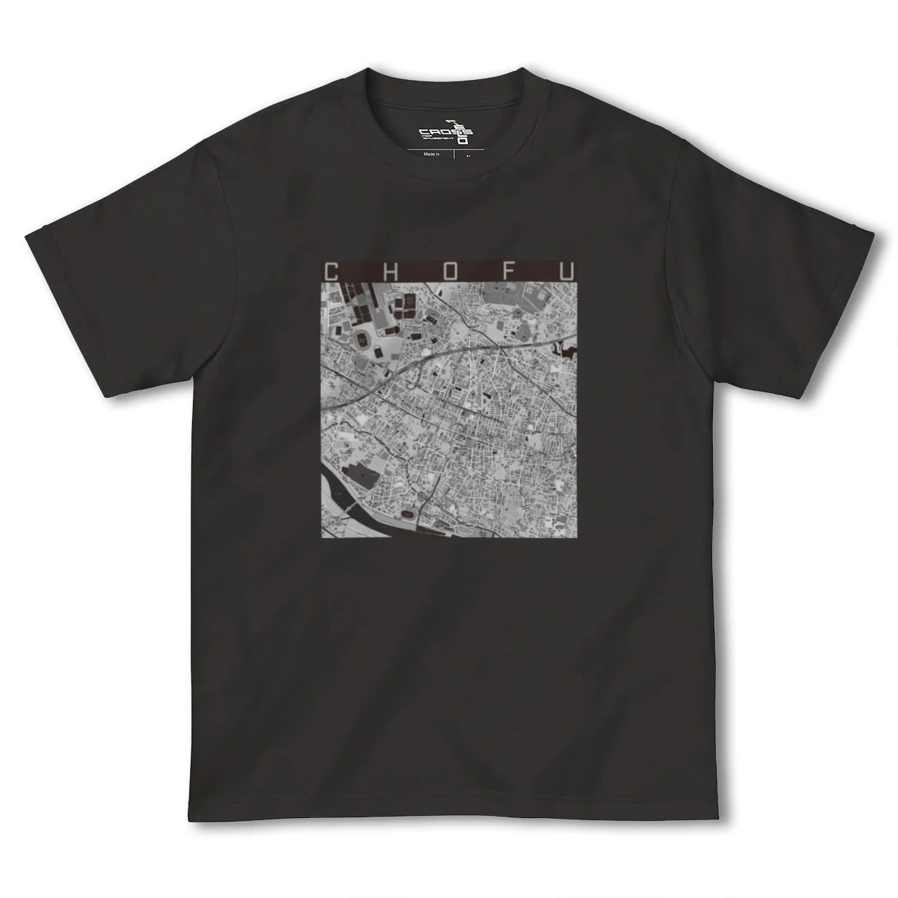 【調布(東京都)】地図柄ヘビーウェイトTシャツ