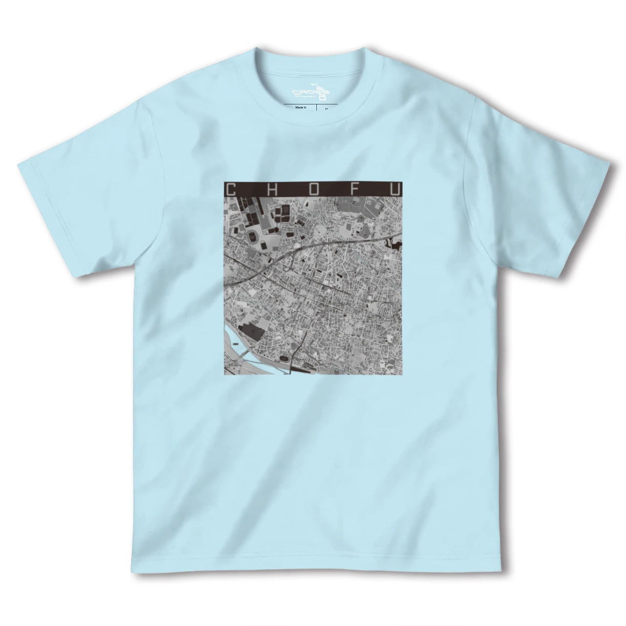 【調布(東京都)】地図柄ヘビーウェイトTシャツ
