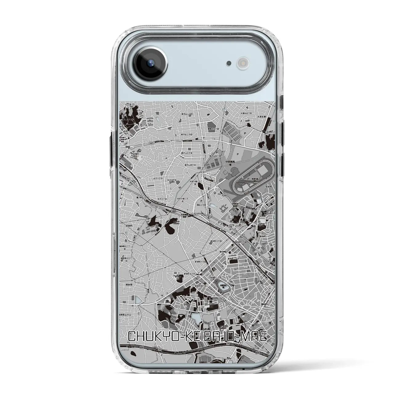 【中京競馬場前(愛知県)】地図柄iPhoneケース(MagSafeタイプ)