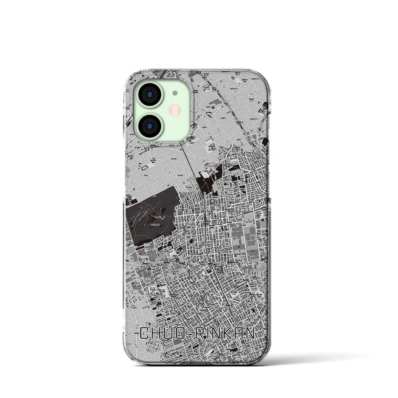 【中央林間(神奈川県)】地図柄iPhoneケース(クリアタイプ)