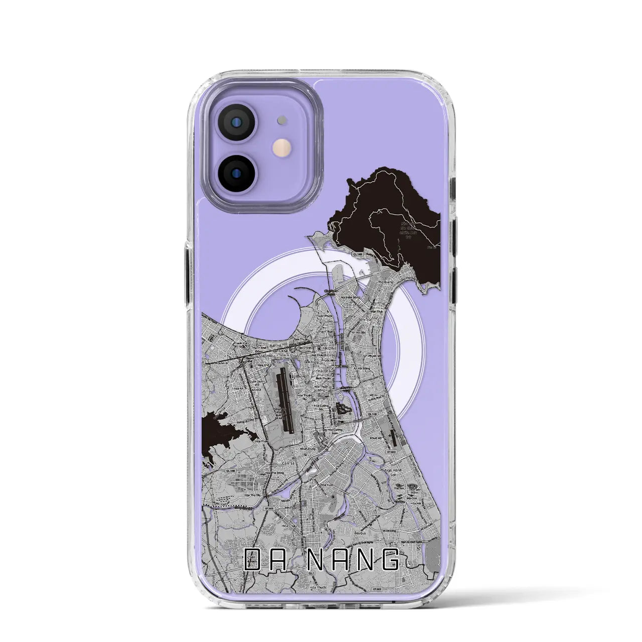 【ダナン(ベトナム)】地図柄iPhoneケース(MagSafeタイプ)