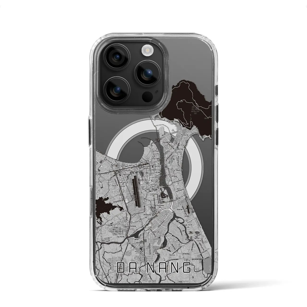 【ダナン(ベトナム)】地図柄iPhoneケース(MagSafeタイプ)