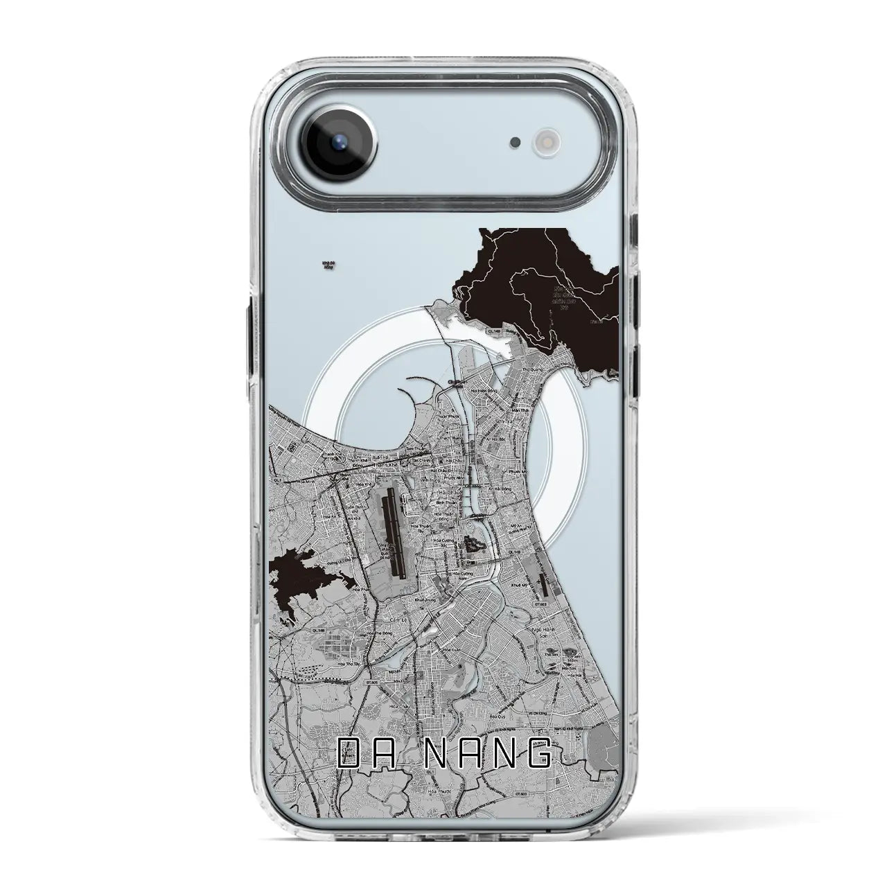 【ダナン(ベトナム)】地図柄iPhoneケース(MagSafeタイプ)