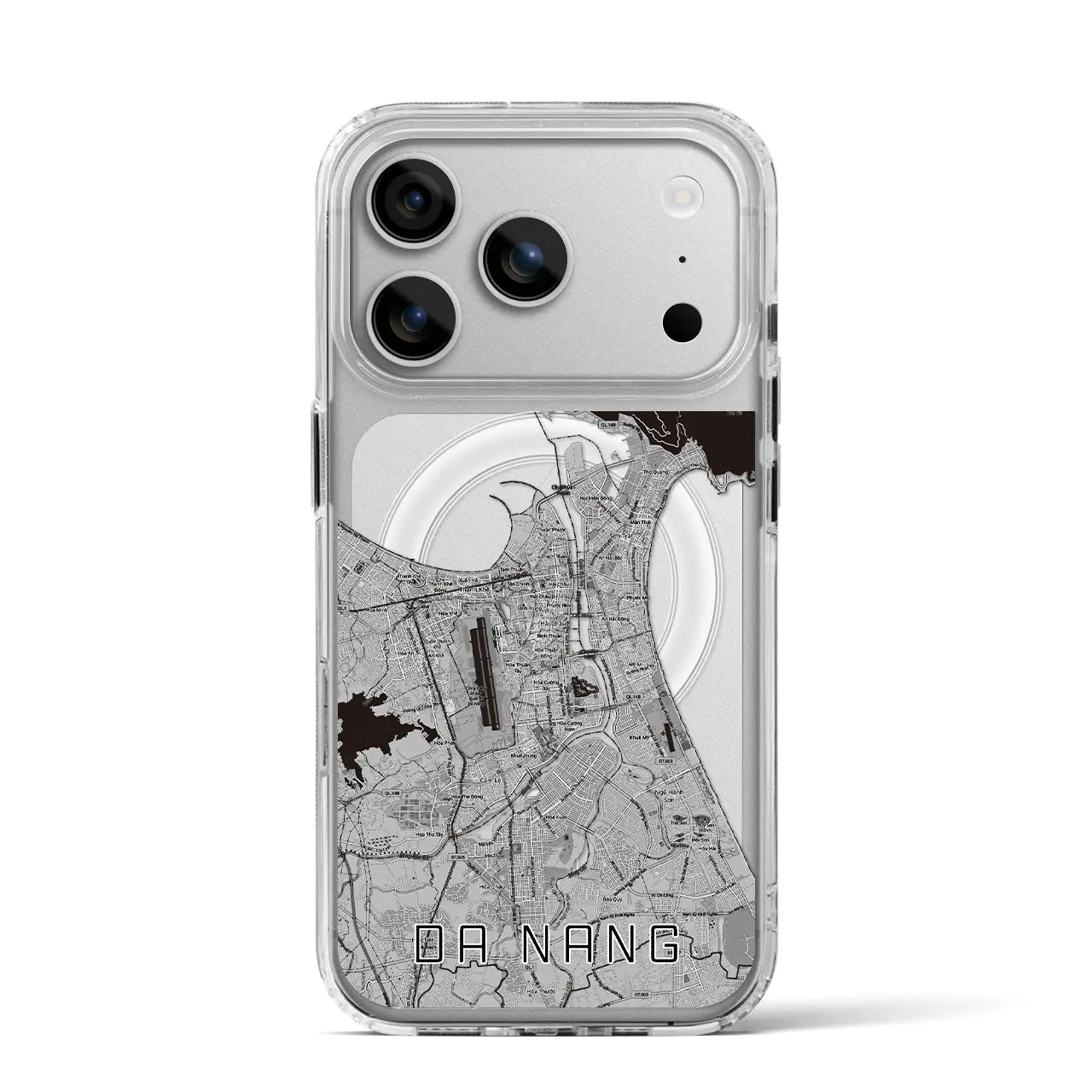 【ダナン(ベトナム)】地図柄iPhoneケース(MagSafeタイプ)