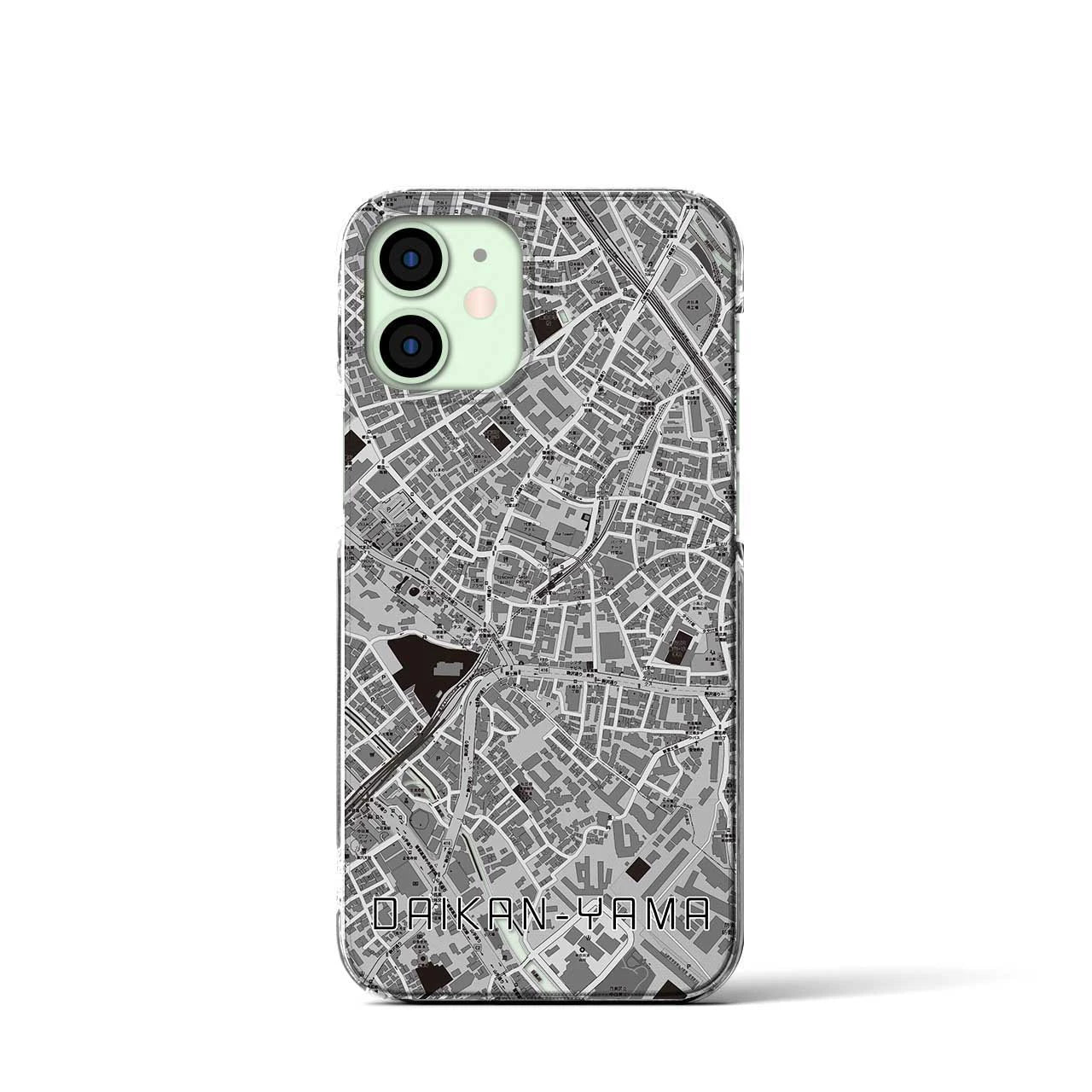 【代官山(東京都)】地図柄iPhoneケース(クリアタイプ)