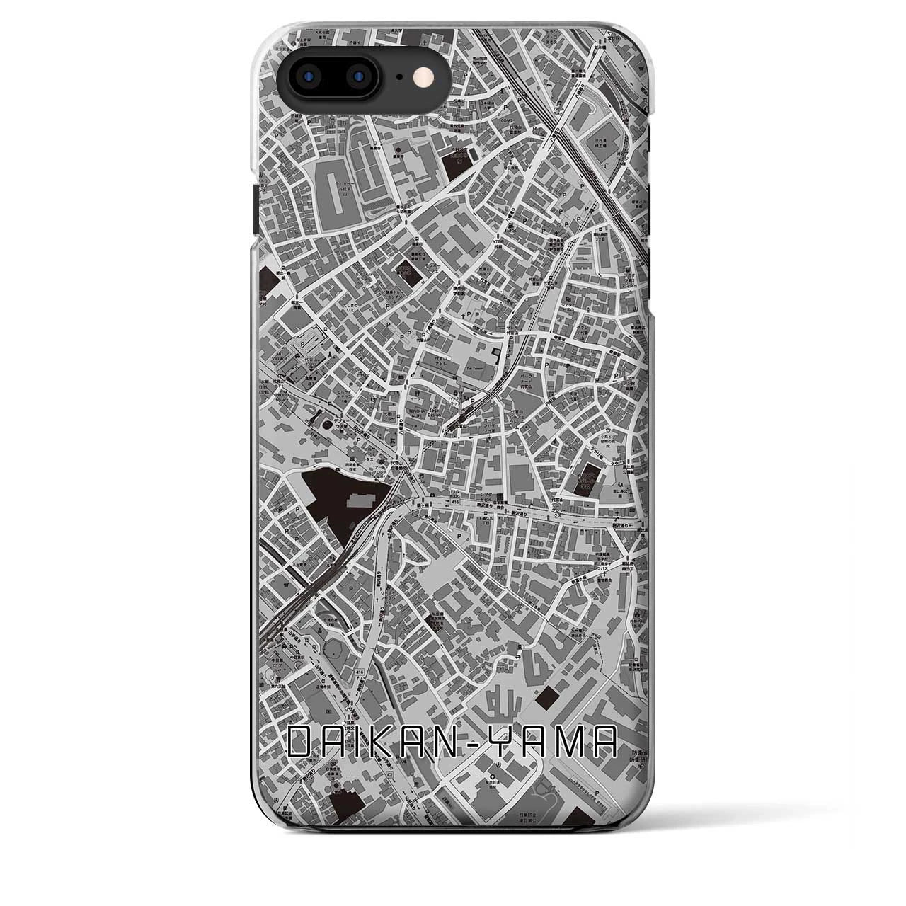 【代官山(東京都)】地図柄iPhoneケース(クリアタイプ)