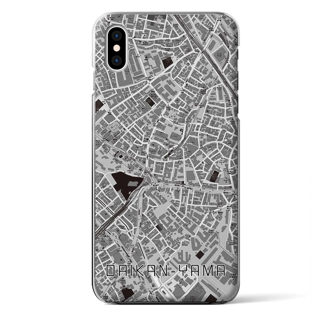 【代官山(東京都)】地図柄iPhoneケース(クリアタイプ)