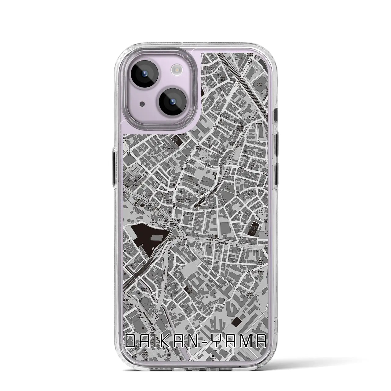 【代官山(東京都)】地図柄iPhoneケース(MagSafeタイプ)
