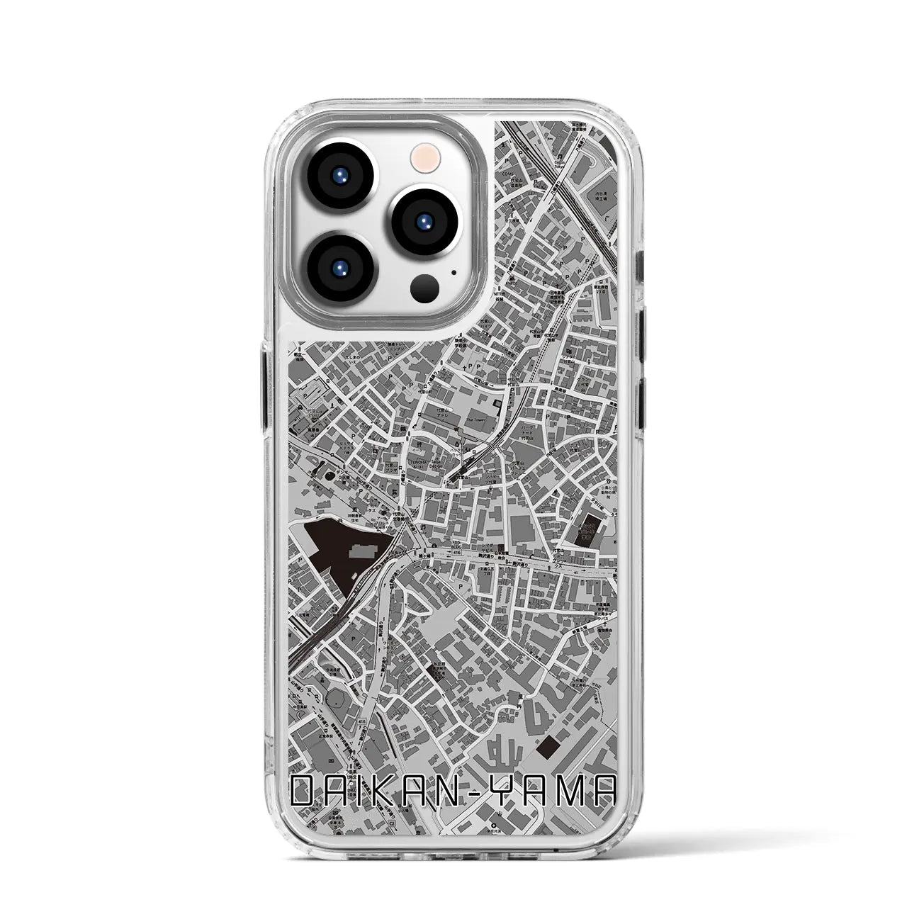 【代官山(東京都)】地図柄iPhoneケース(MagSafeタイプ)