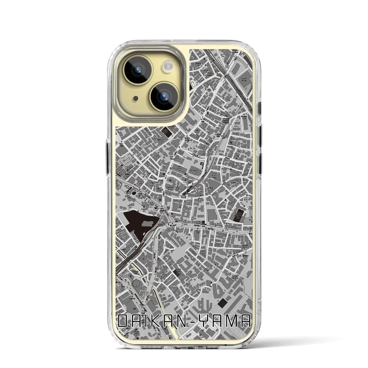 【代官山(東京都)】地図柄iPhoneケース(MagSafeタイプ)