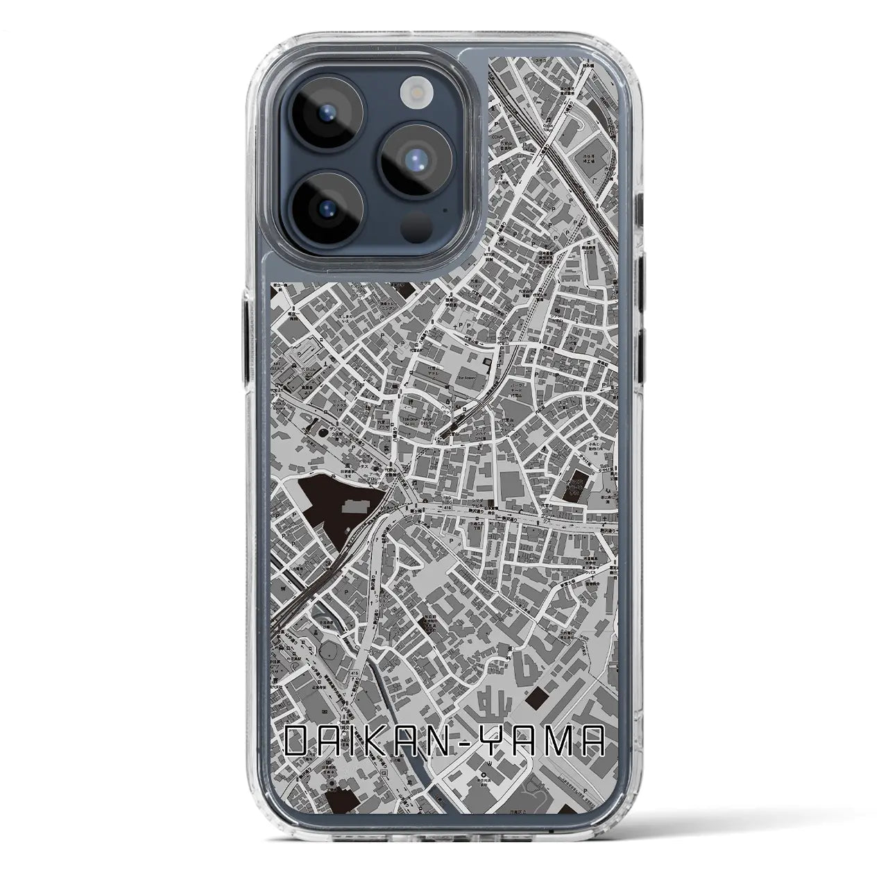 【代官山(東京都)】地図柄iPhoneケース(MagSafeタイプ)