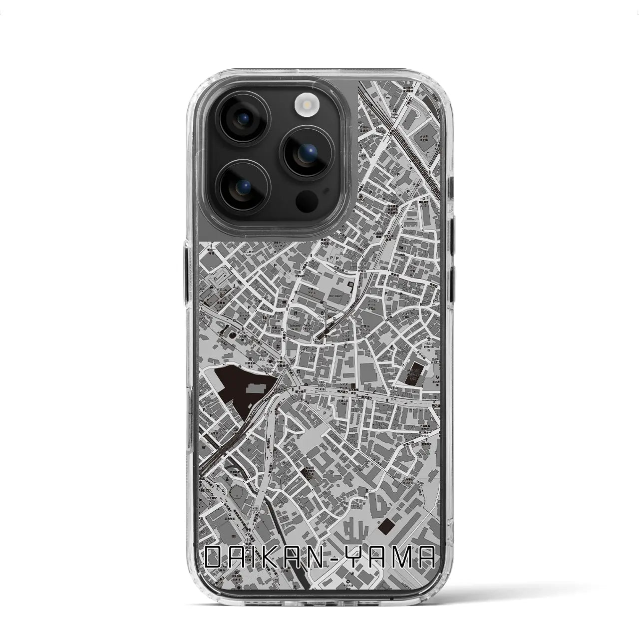 【代官山(東京都)】地図柄iPhoneケース(MagSafeタイプ)