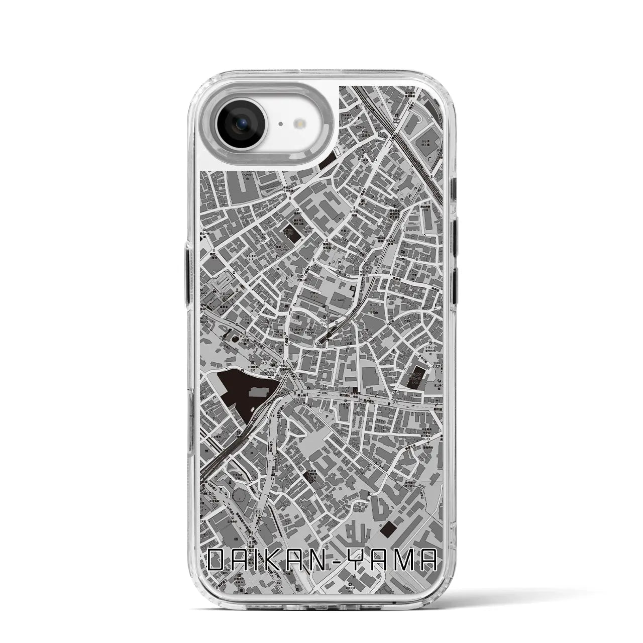 【代官山(東京都)】地図柄iPhoneケース(MagSafeタイプ)