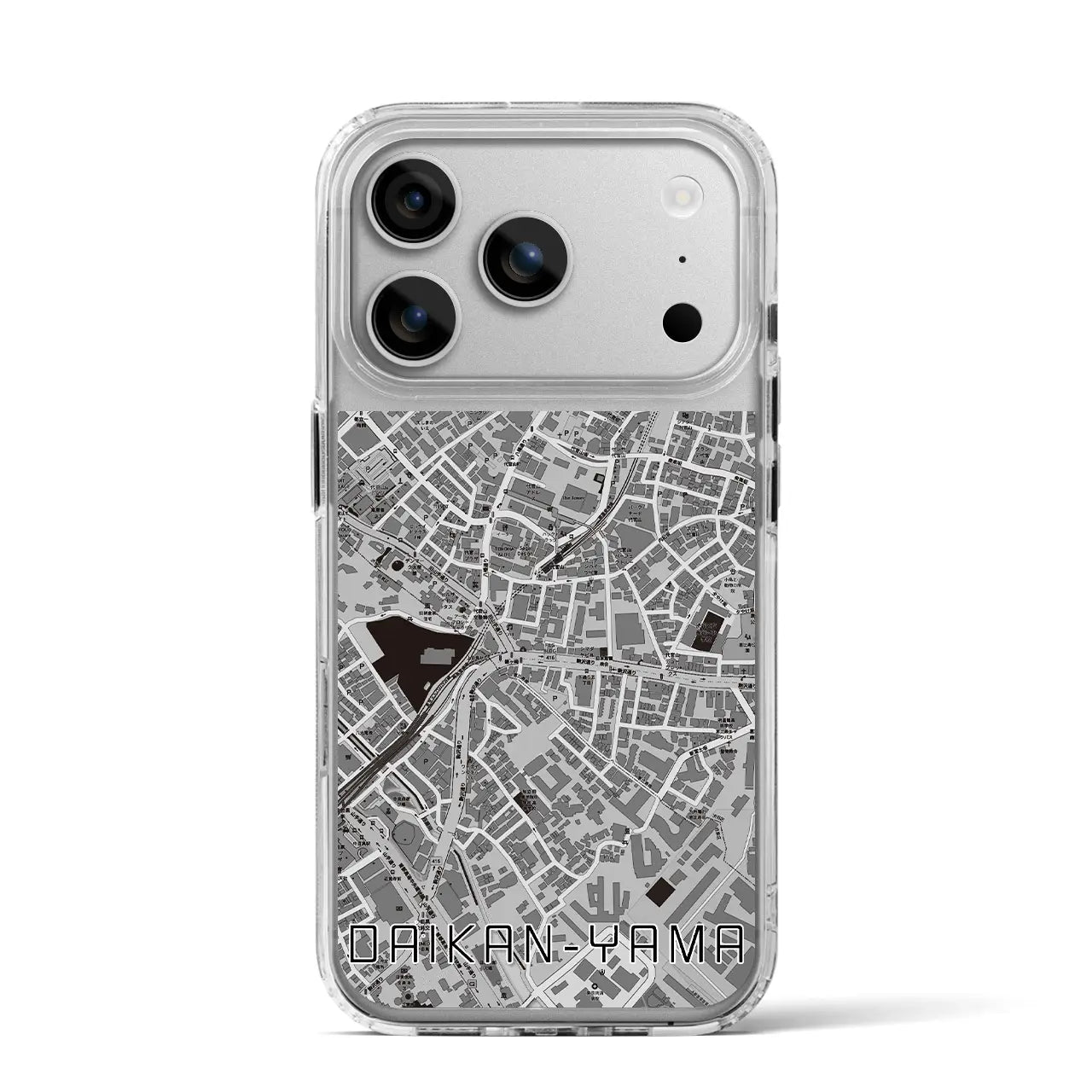 【代官山(東京都)】地図柄iPhoneケース(MagSafeタイプ)