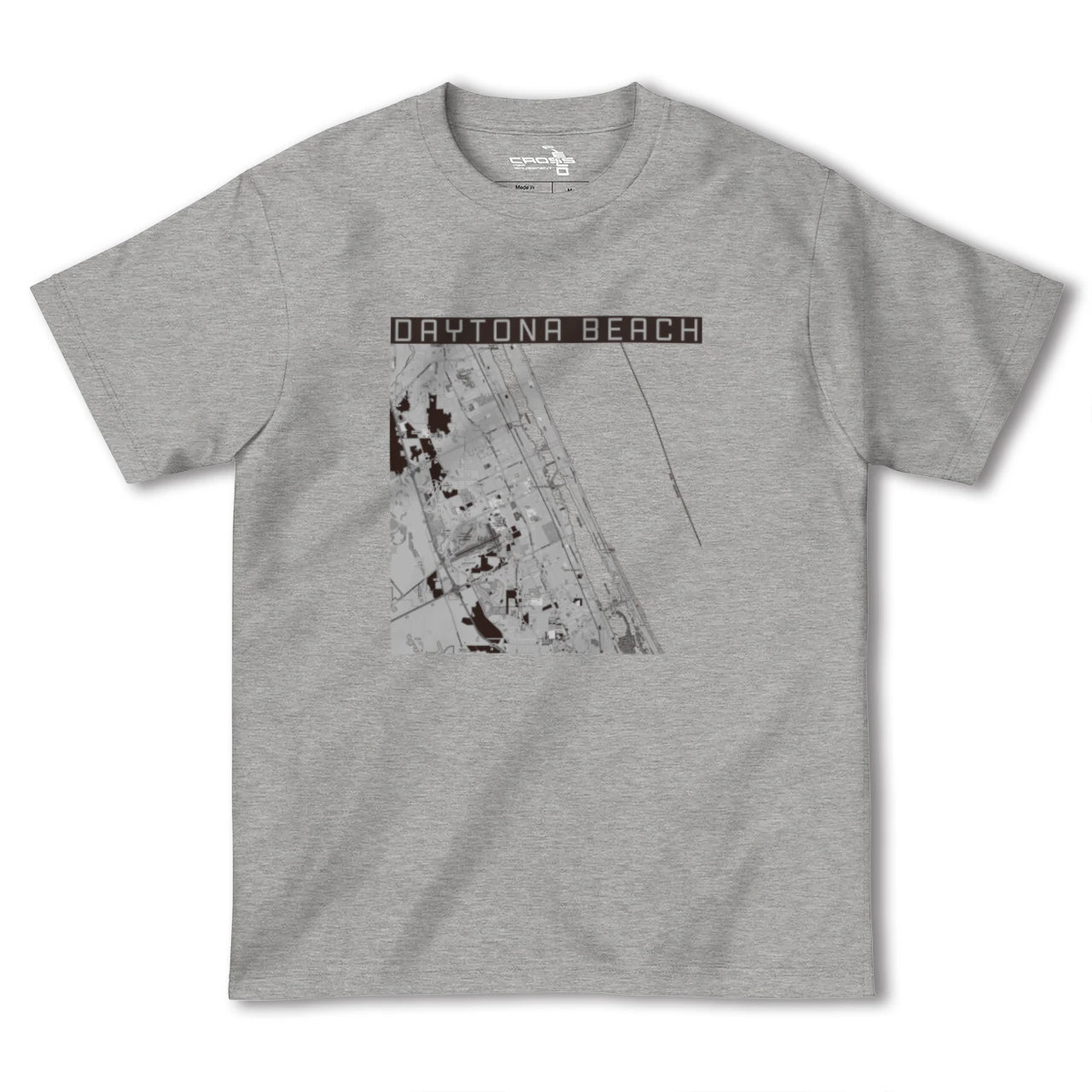 【デイトナビーチ(アメリカ)】地図柄ヘビーウェイトTシャツ