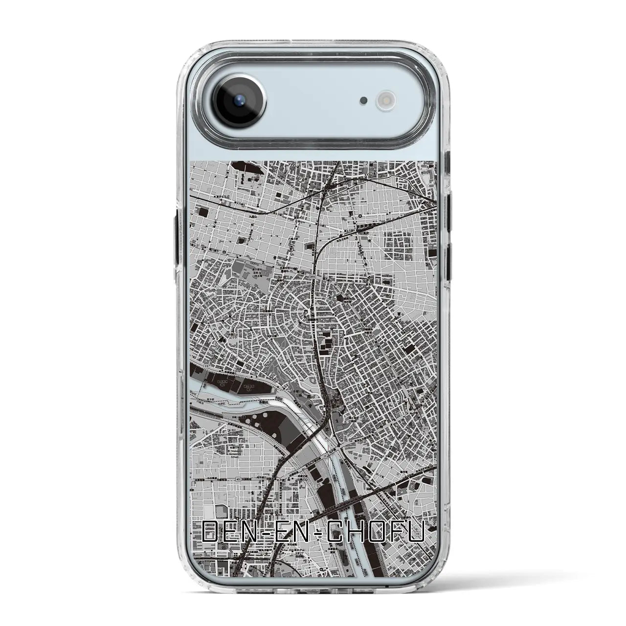 【田園調布(東京都)】地図柄iPhoneケース(MagSafeタイプ)