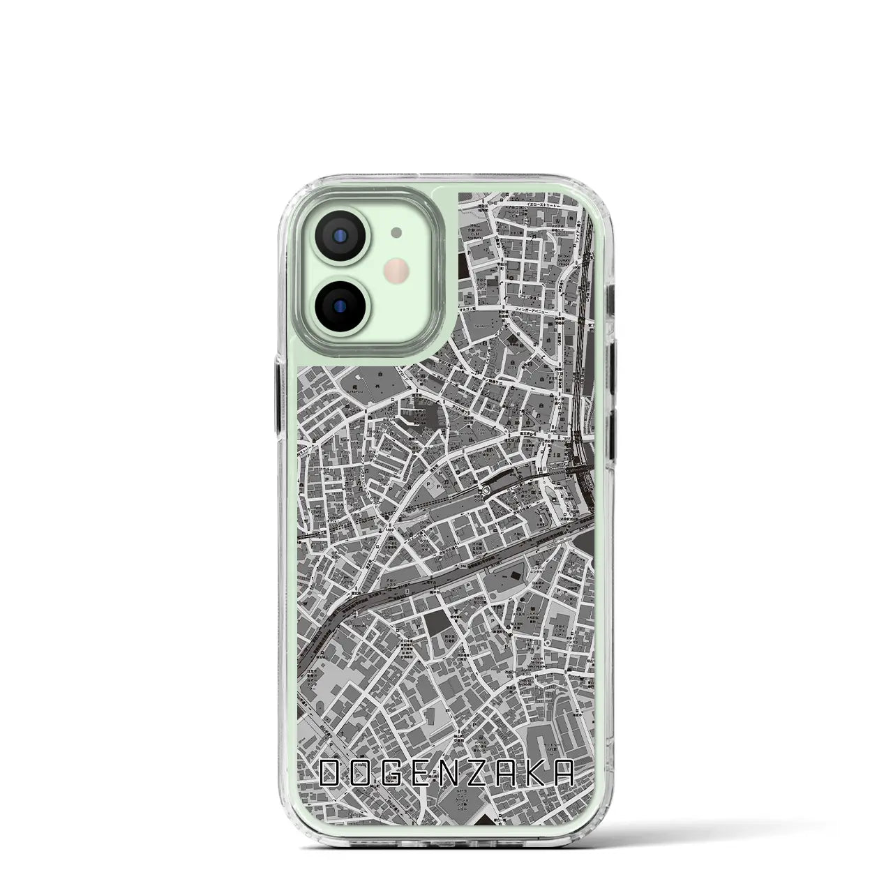 【道玄坂(東京都)】地図柄iPhoneケース(MagSafeタイプ)