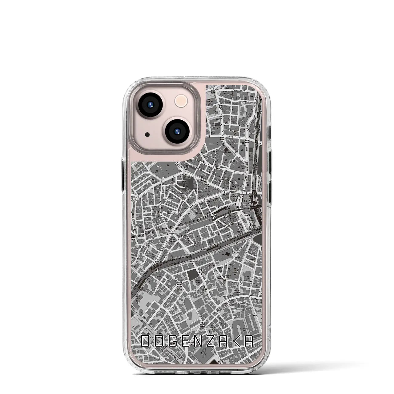 【道玄坂(東京都)】地図柄iPhoneケース(MagSafeタイプ)