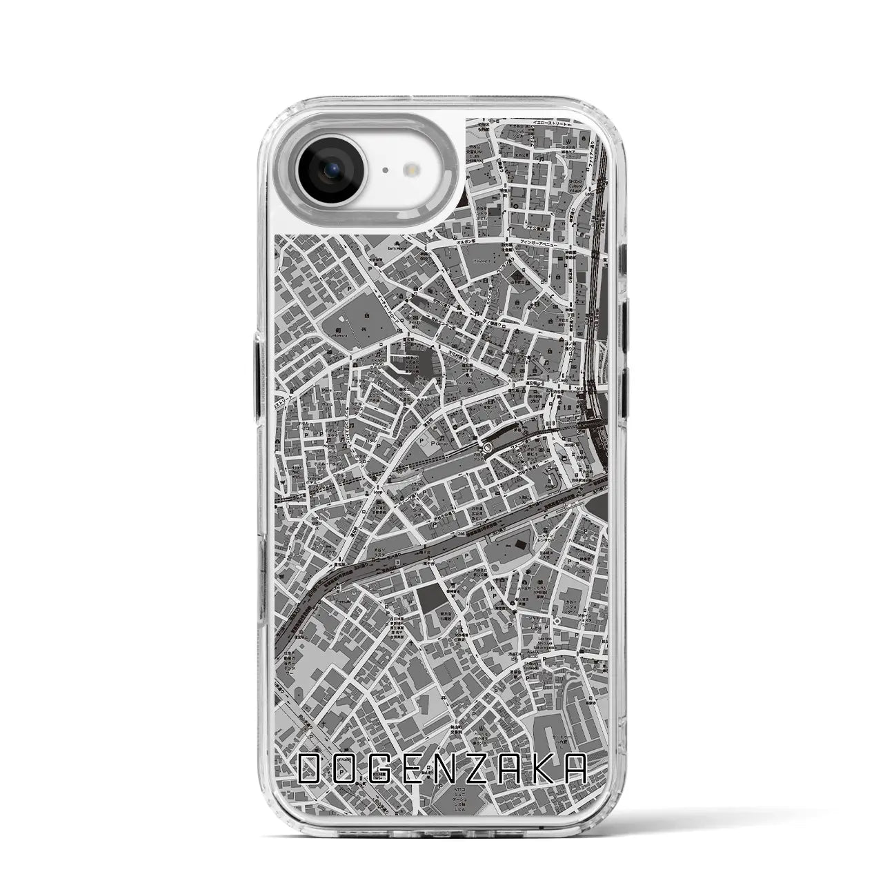 【道玄坂(東京都)】地図柄iPhoneケース(MagSafeタイプ)