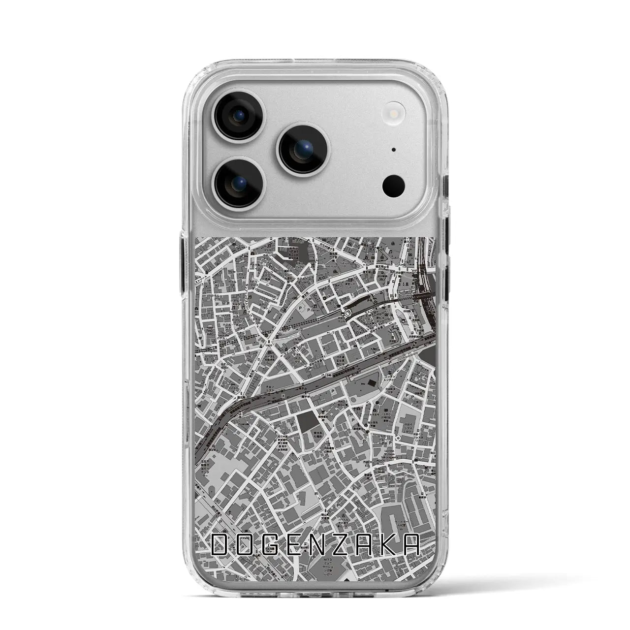 【道玄坂(東京都)】地図柄iPhoneケース(MagSafeタイプ)