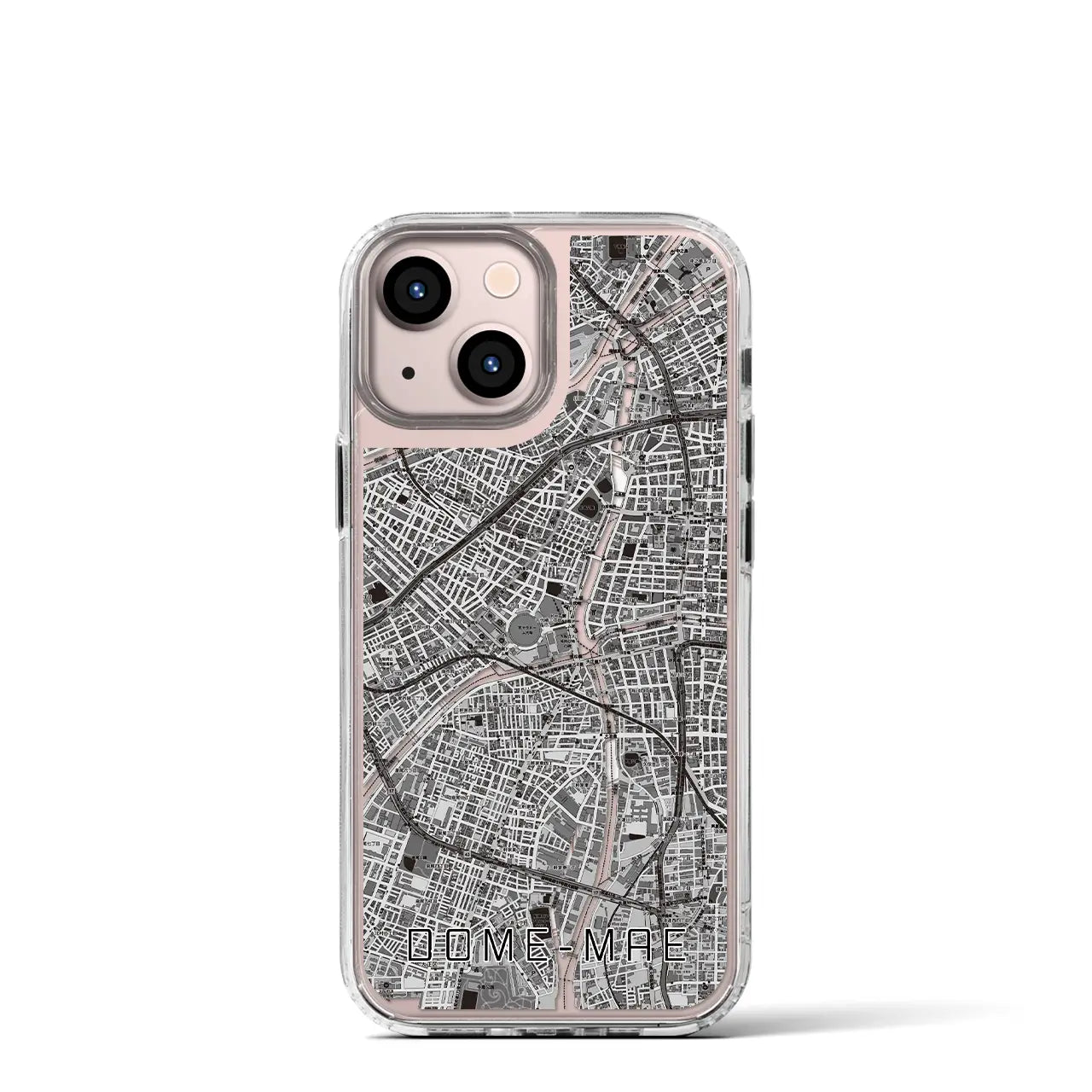 【ドーム前(大阪府)】地図柄iPhoneケース(MagSafeタイプ)