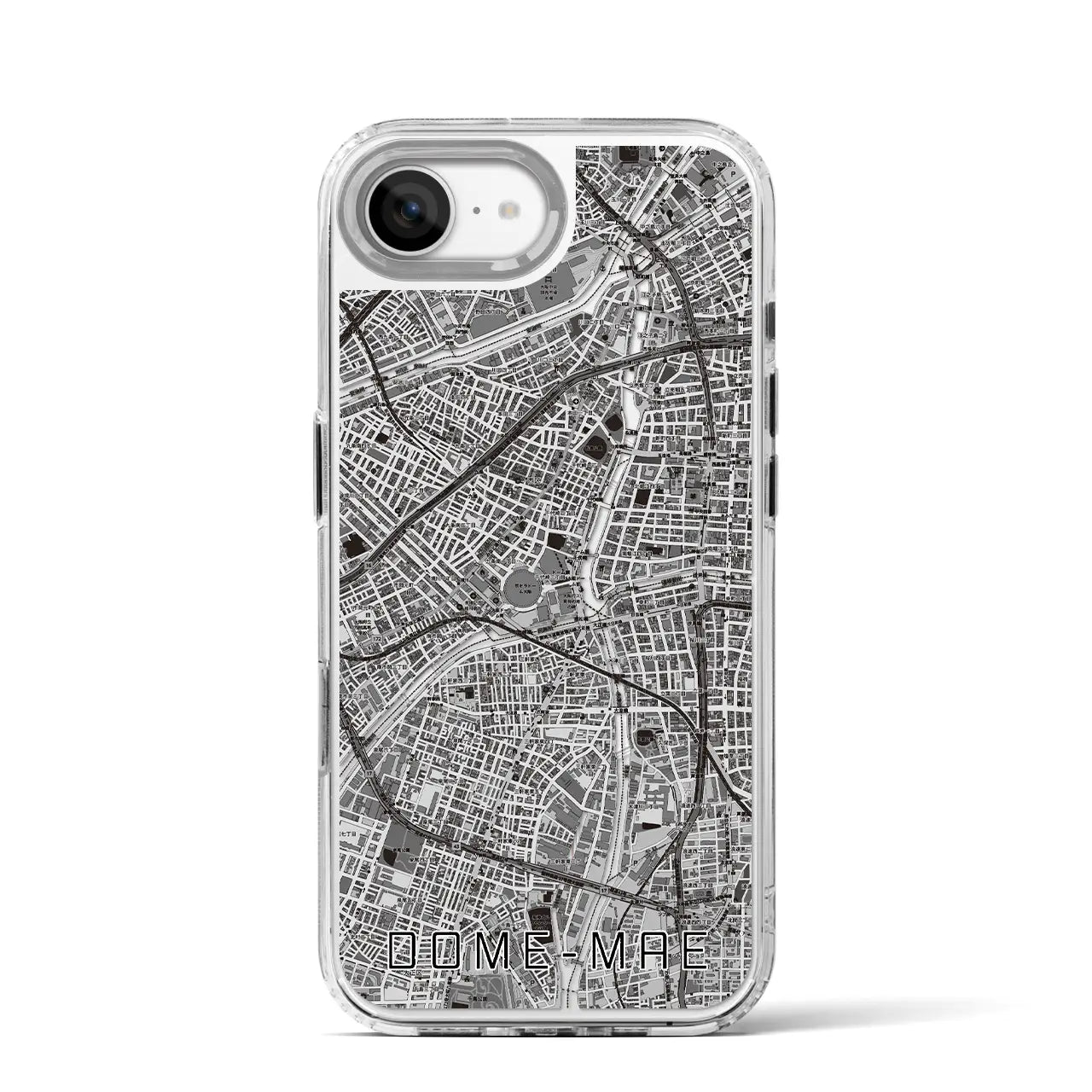 【ドーム前(大阪府)】地図柄iPhoneケース(MagSafeタイプ)