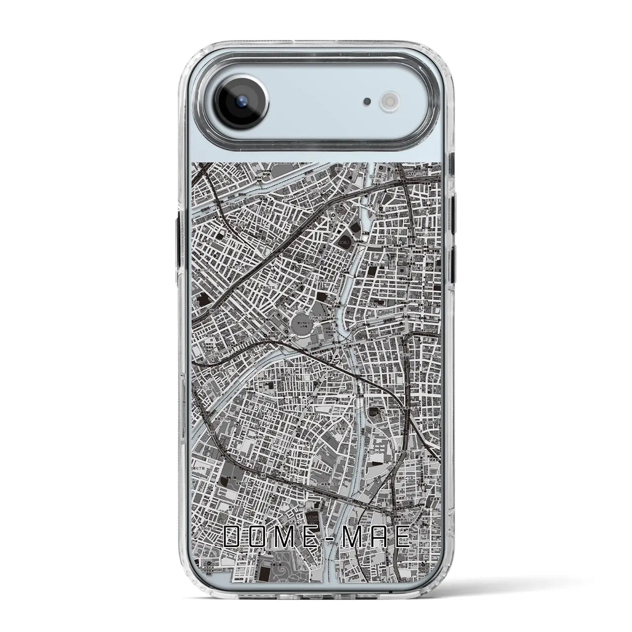 【ドーム前(大阪府)】地図柄iPhoneケース(MagSafeタイプ)