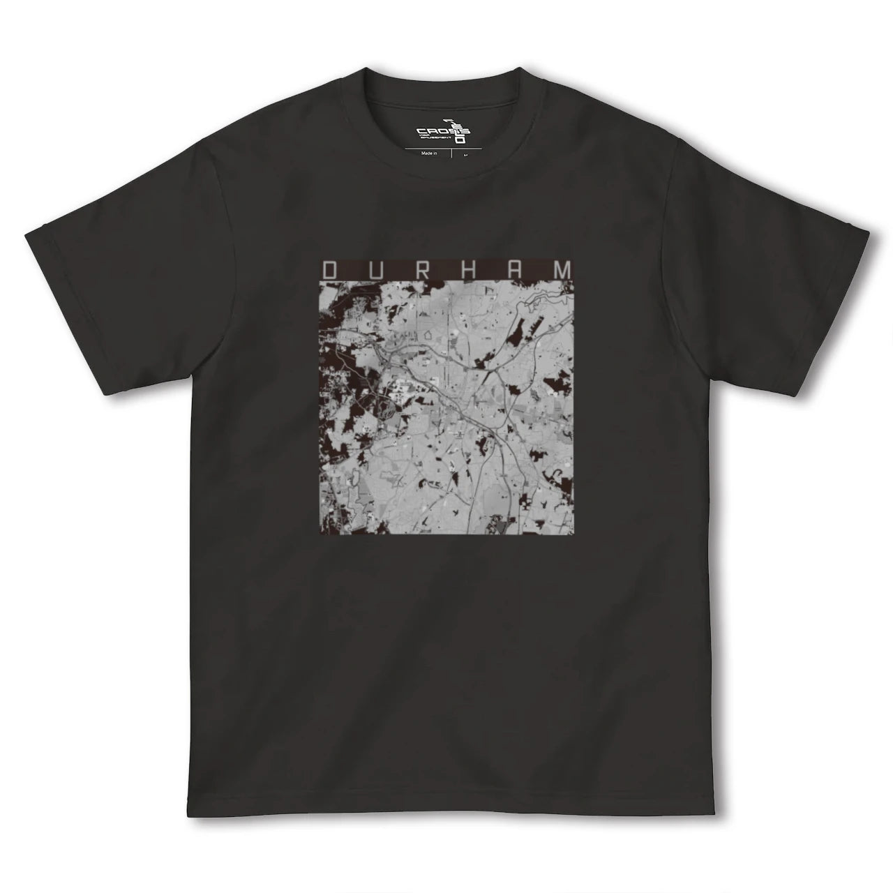 【ダーラム(アメリカ)】地図柄ヘビーウェイトTシャツ