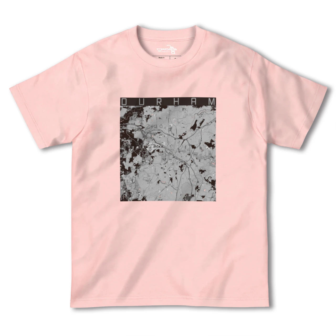 【ダーラム(アメリカ)】地図柄ヘビーウェイトTシャツ