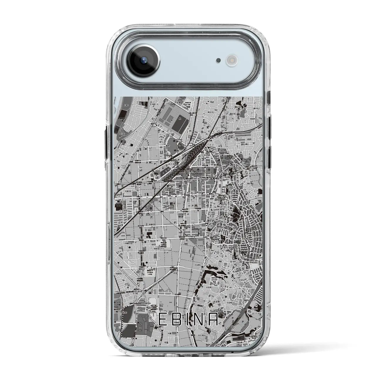 【海老名(神奈川県)】地図柄iPhoneケース(MagSafeタイプ)
