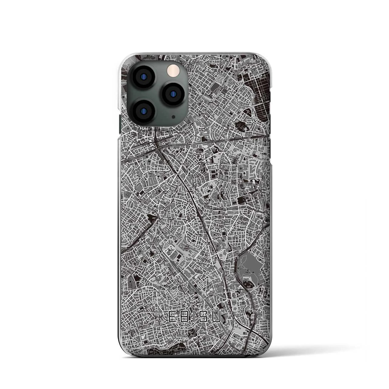 【恵比寿(東京都)】地図柄iPhoneケース(クリアタイプ)