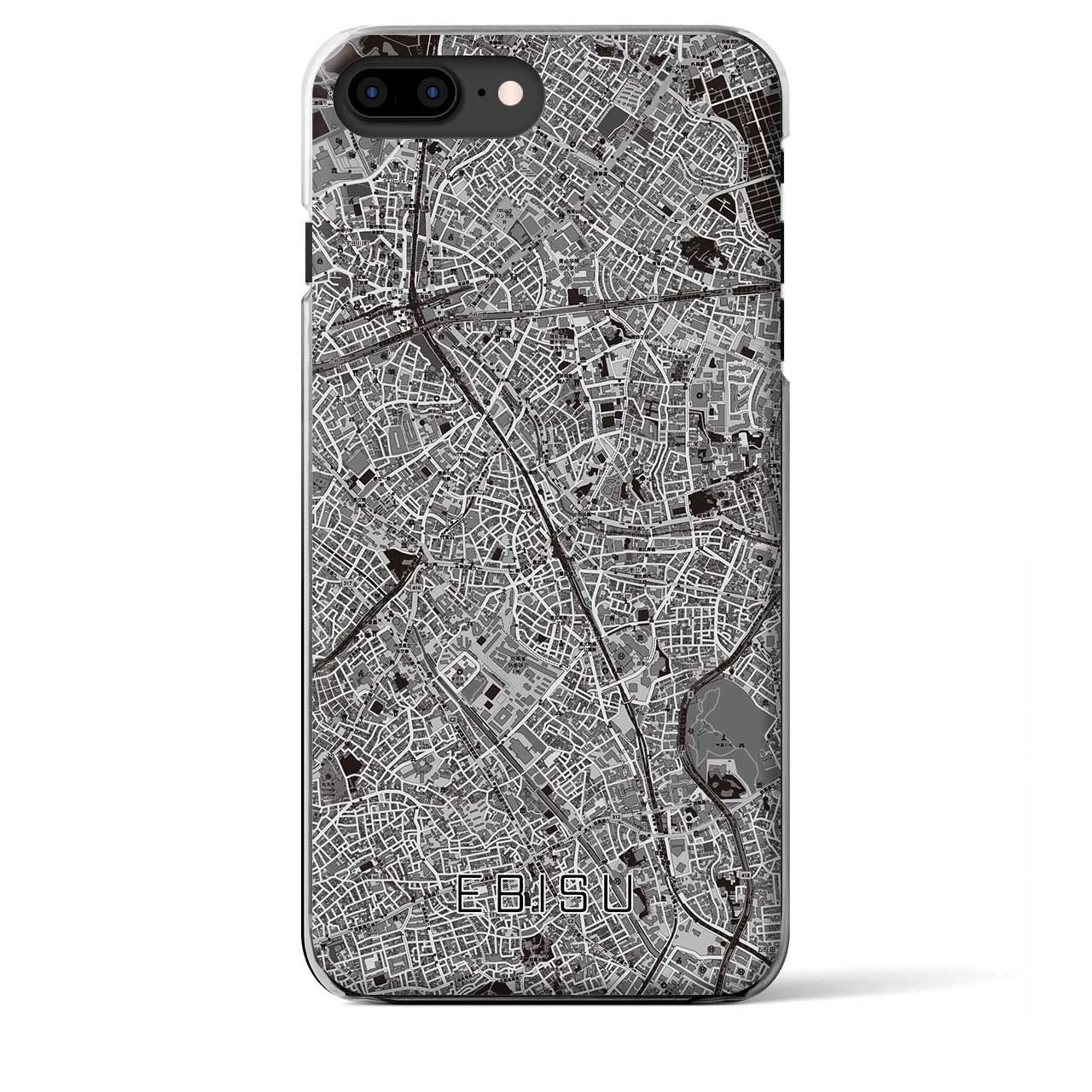 【恵比寿(東京都)】地図柄iPhoneケース(クリアタイプ)