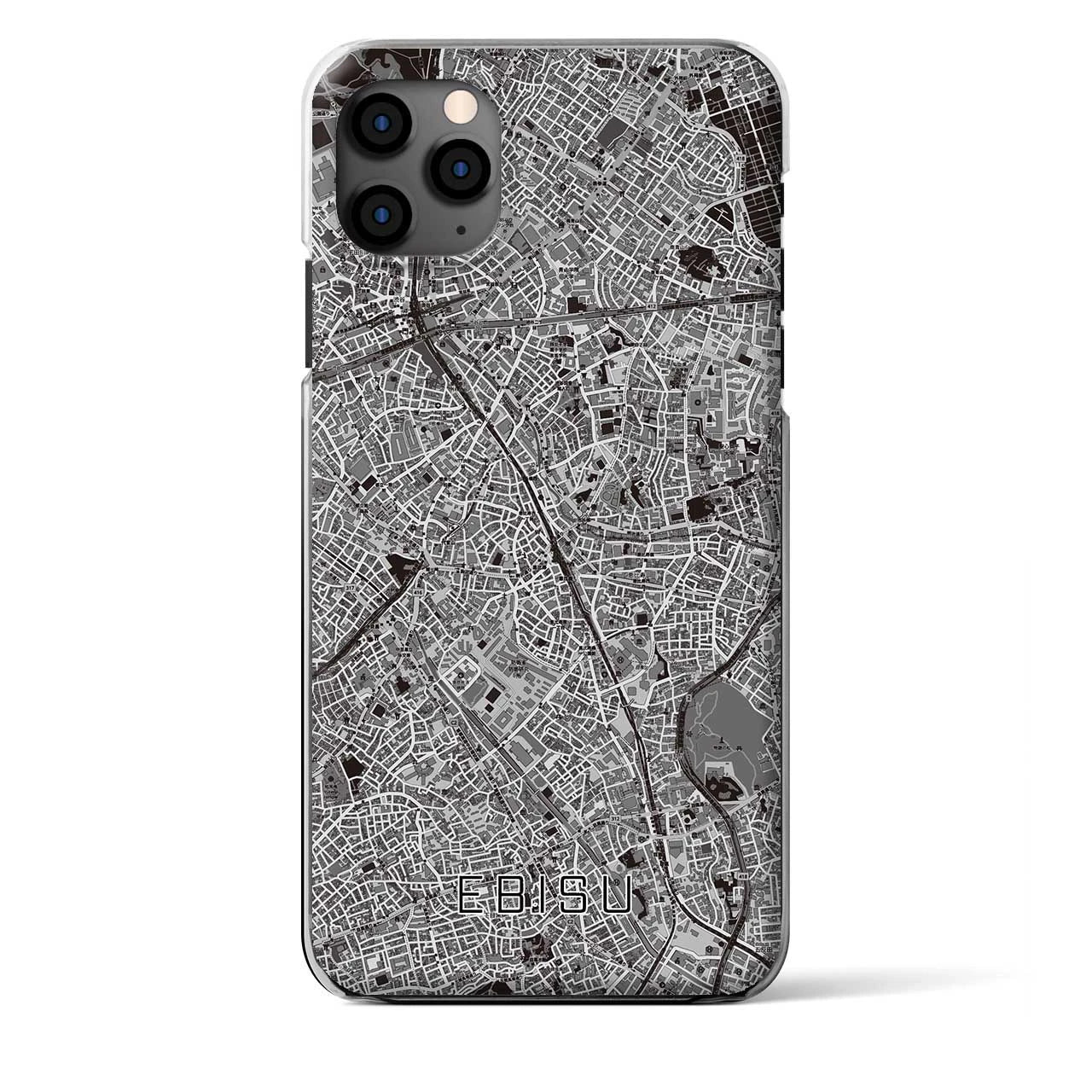 【恵比寿(東京都)】地図柄iPhoneケース(クリアタイプ)