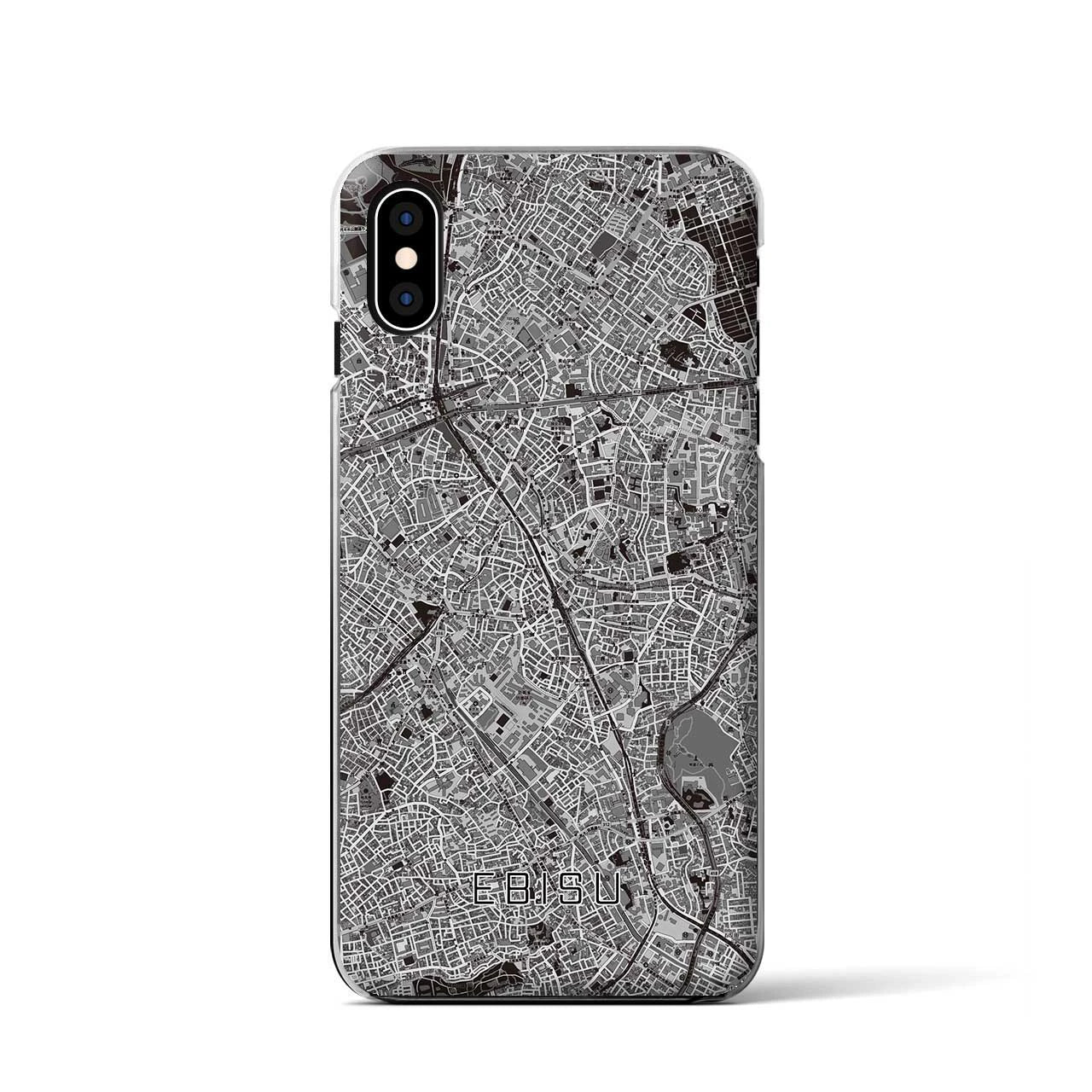 【恵比寿(東京都)】地図柄iPhoneケース(クリアタイプ)