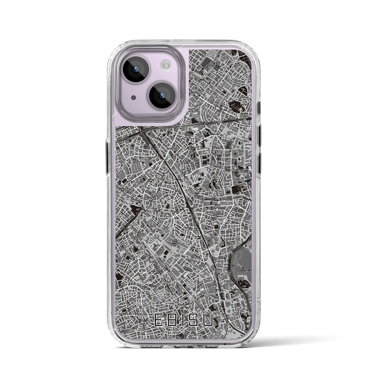 【恵比寿(東京都)】地図柄iPhoneケース(MagSafeタイプ)