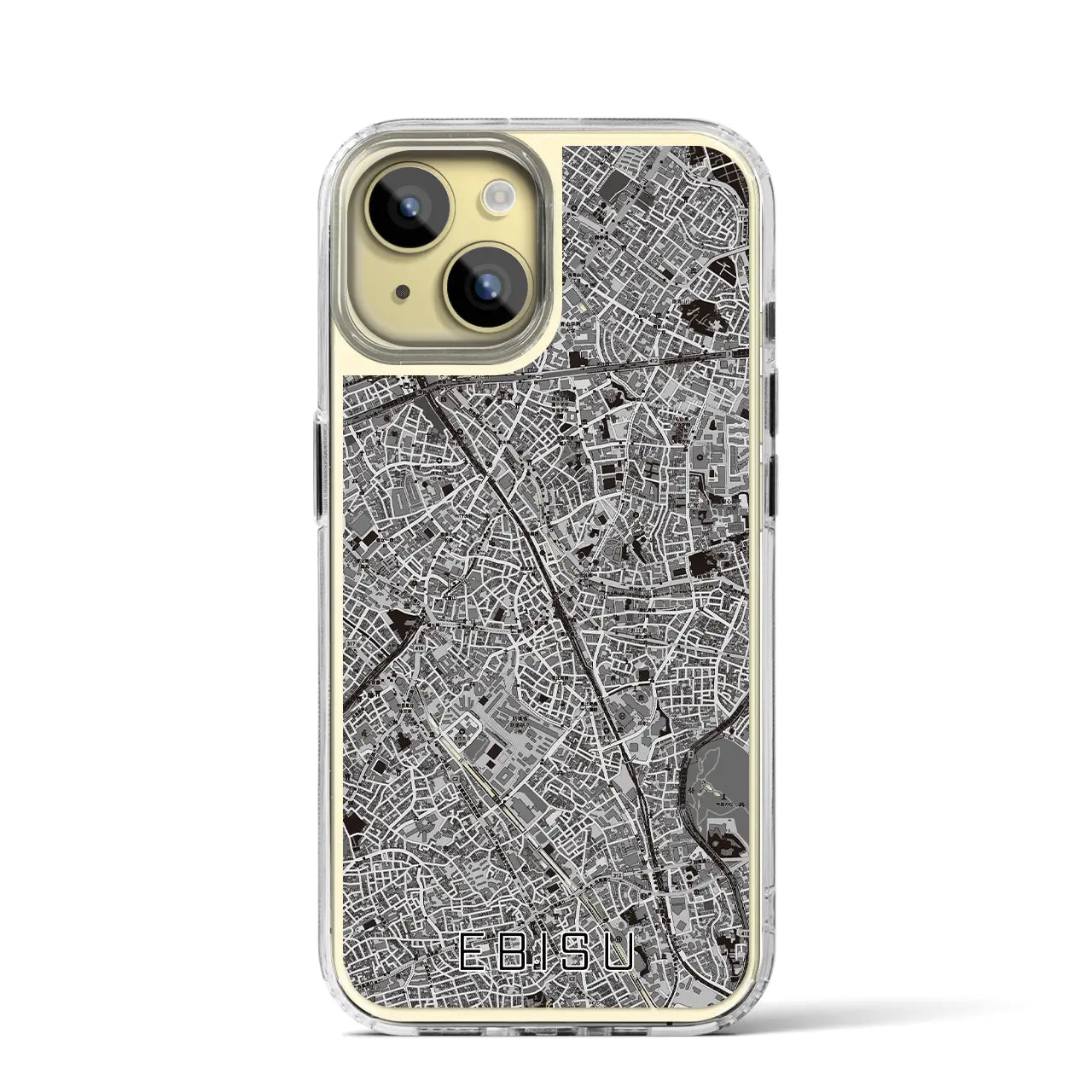 【恵比寿(東京都)】地図柄iPhoneケース(MagSafeタイプ)