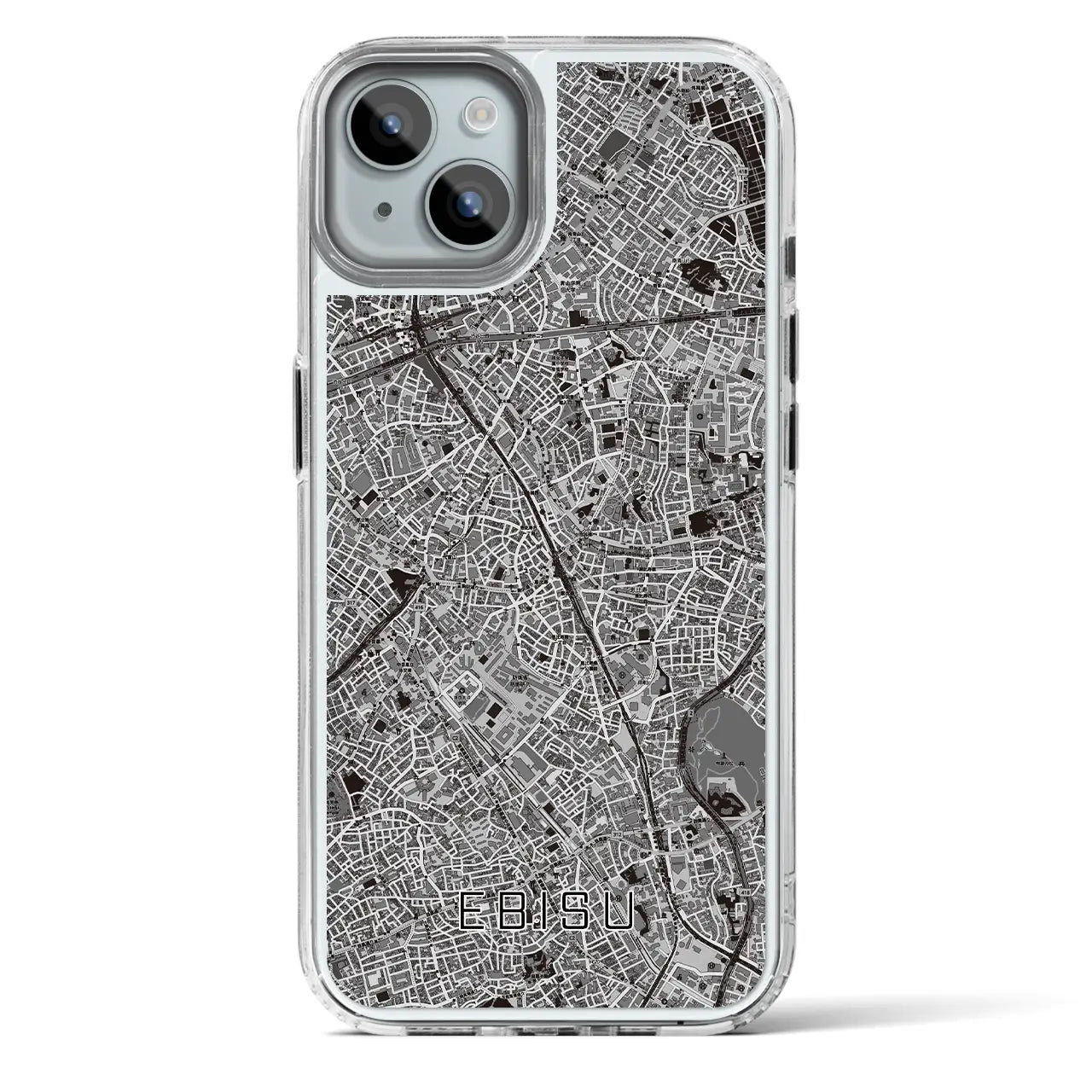 【恵比寿(東京都)】地図柄iPhoneケース(MagSafeタイプ)