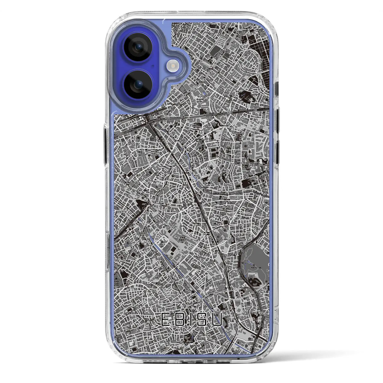 【恵比寿(東京都)】地図柄iPhoneケース(MagSafeタイプ)