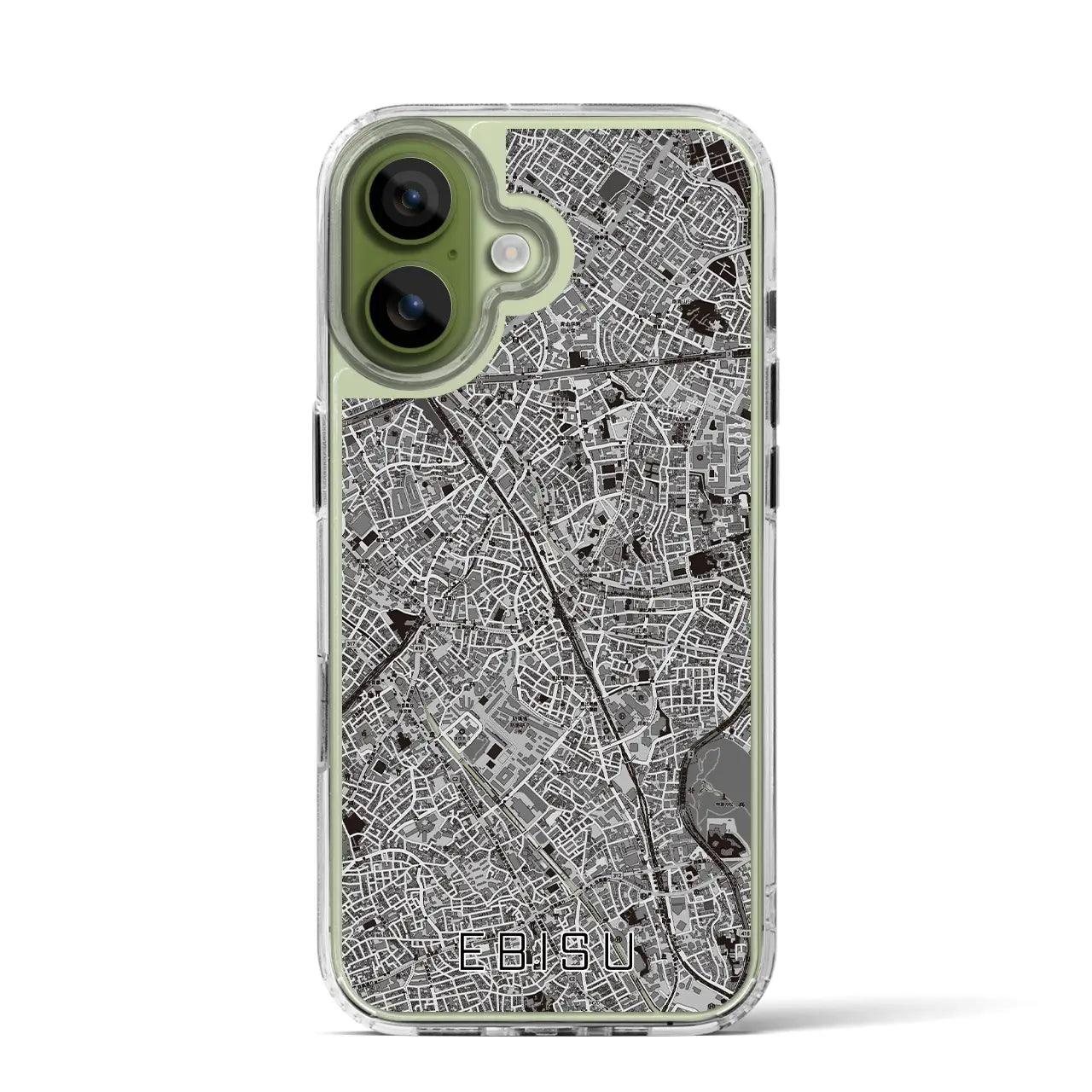 【恵比寿(東京都)】地図柄iPhoneケース(MagSafeタイプ)