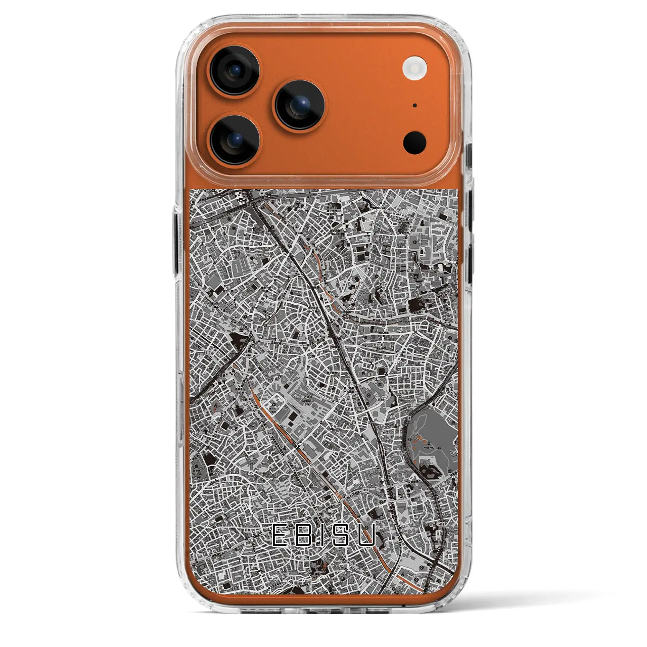 【恵比寿(東京都)】地図柄iPhoneケース(MagSafeタイプ)