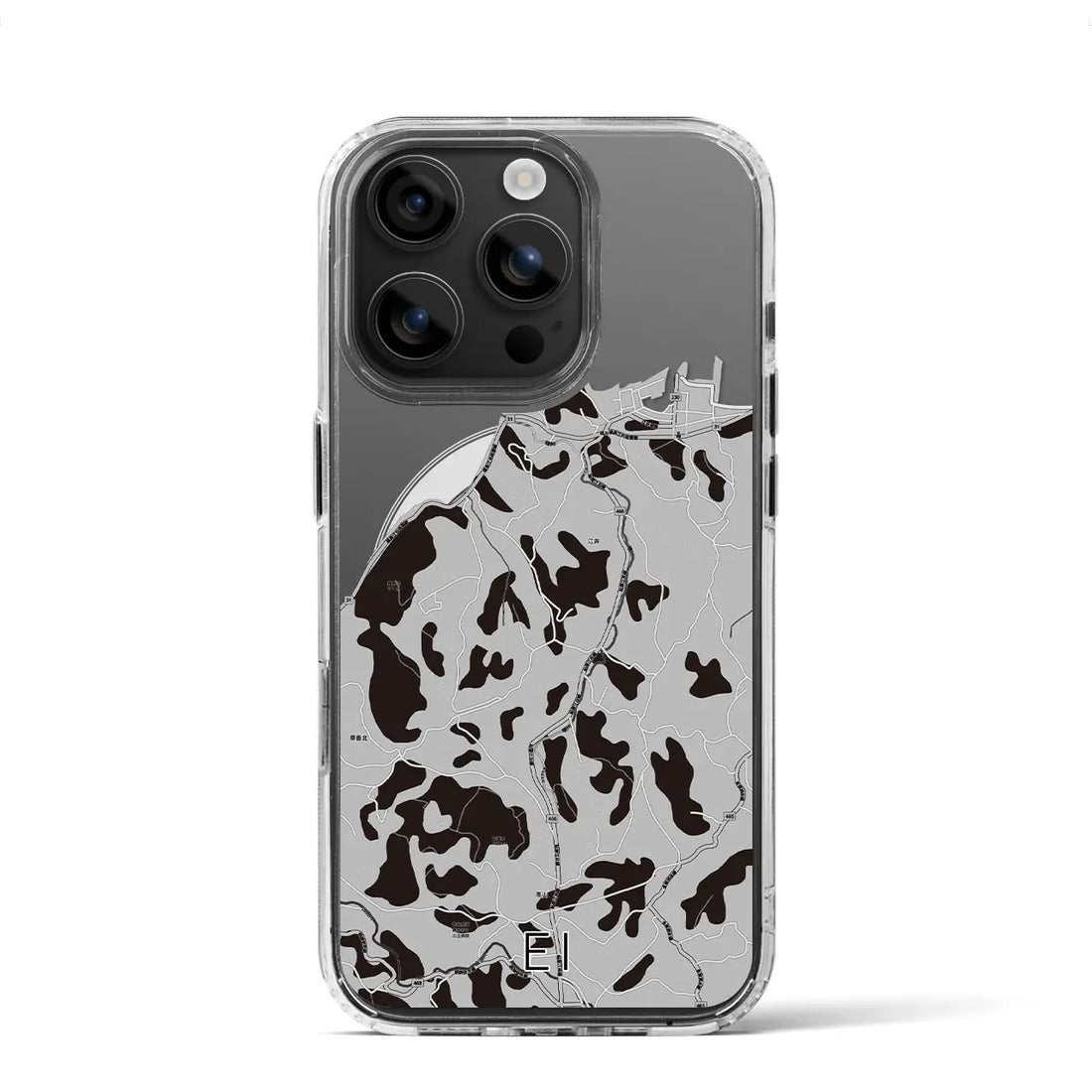 【江井(兵庫県)】地図柄iPhoneケース(MagSafeタイプ)